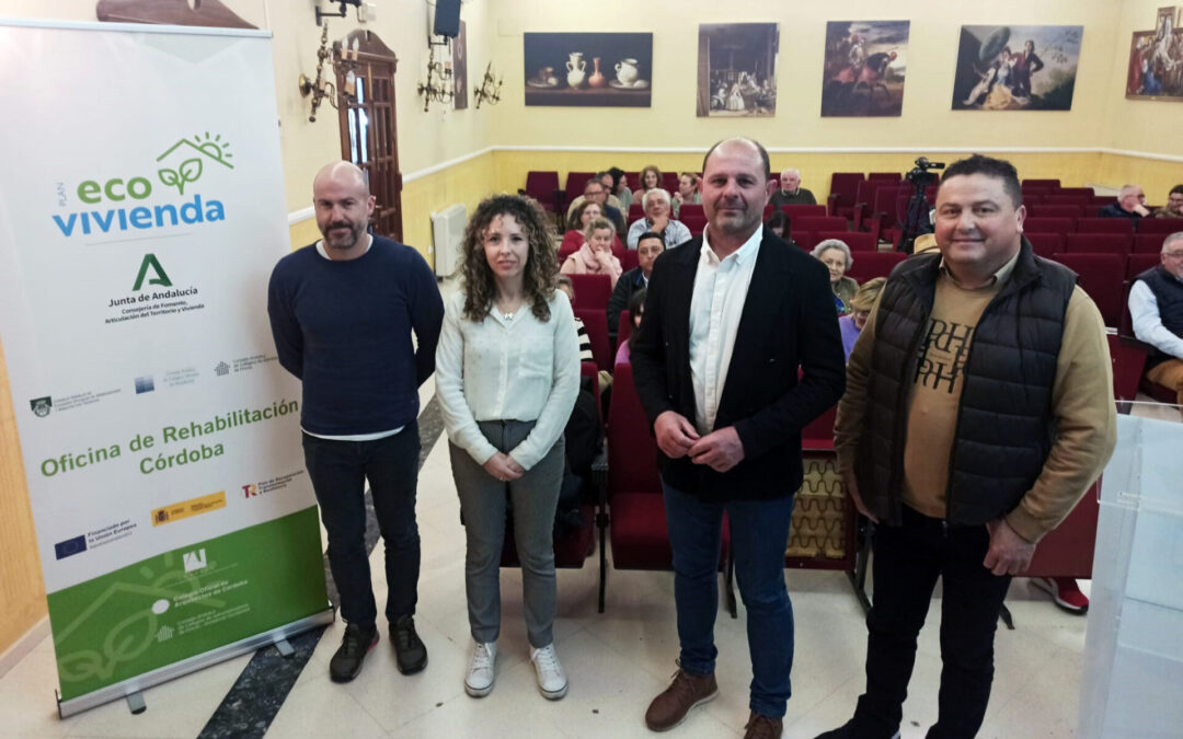 Jornada Informativa sobre subvenciones en materia Rehabilitación Energética Residencial en Montemayor