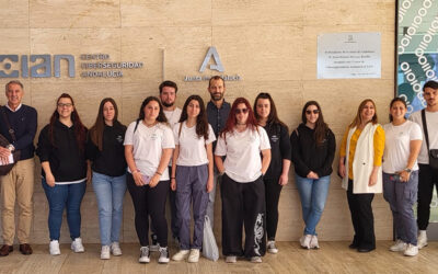Visita del Programa de Empleo y Formación de la Mancomunidad al Centro de Ciberseguridad de la Junta de Andalucía