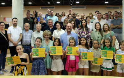 Más de 200 escolares de la comarcan participan en el concurso de dibujo sobre la concienciación contra el cambio climático