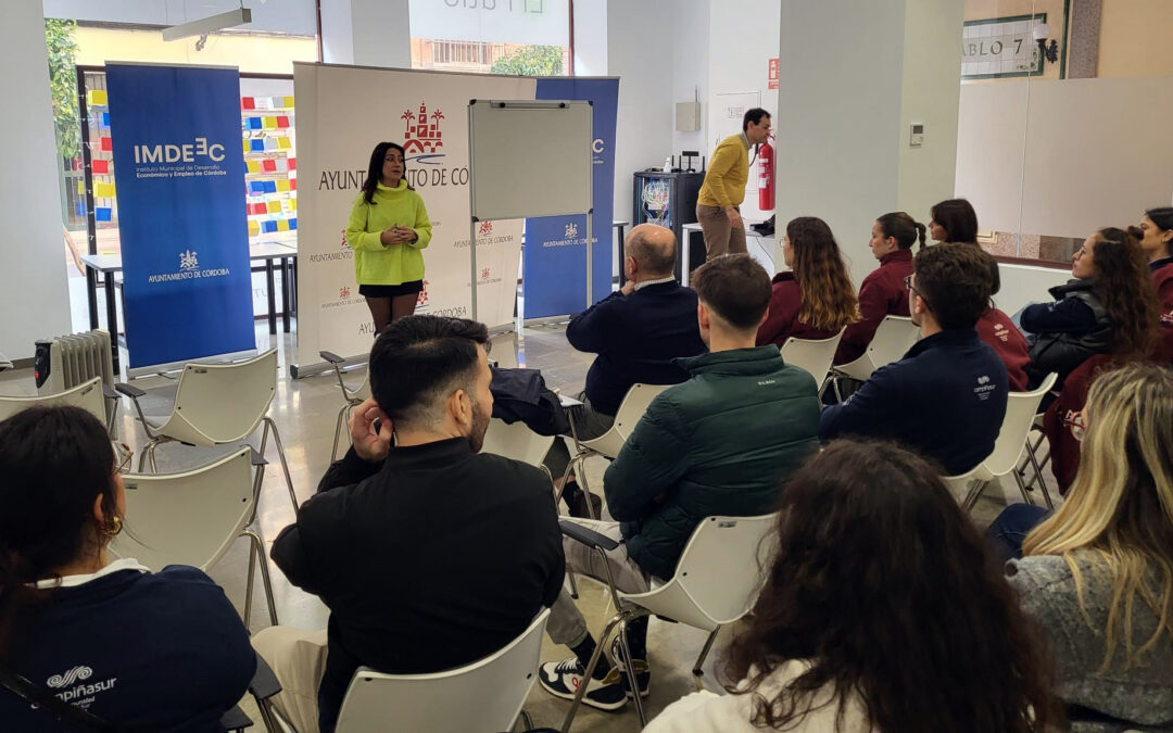 Visita del PEF «Gestion@ Campiña Sur» al Departamento de Recursos Humanos del Ayuntamiento de Córdoba
