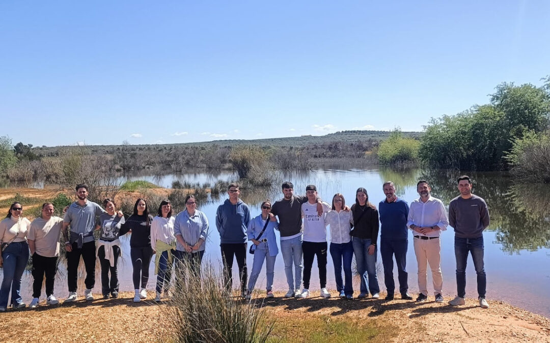Visita del alumnado del PEF «Comunic@ Campiña Sur» a La Guijarrosa y San Sebastián de los Ballesteros